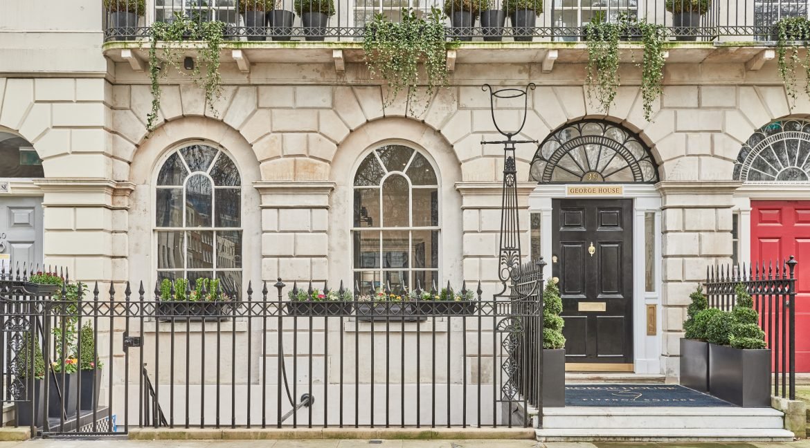 39 Fitzroy Square Front Entrance