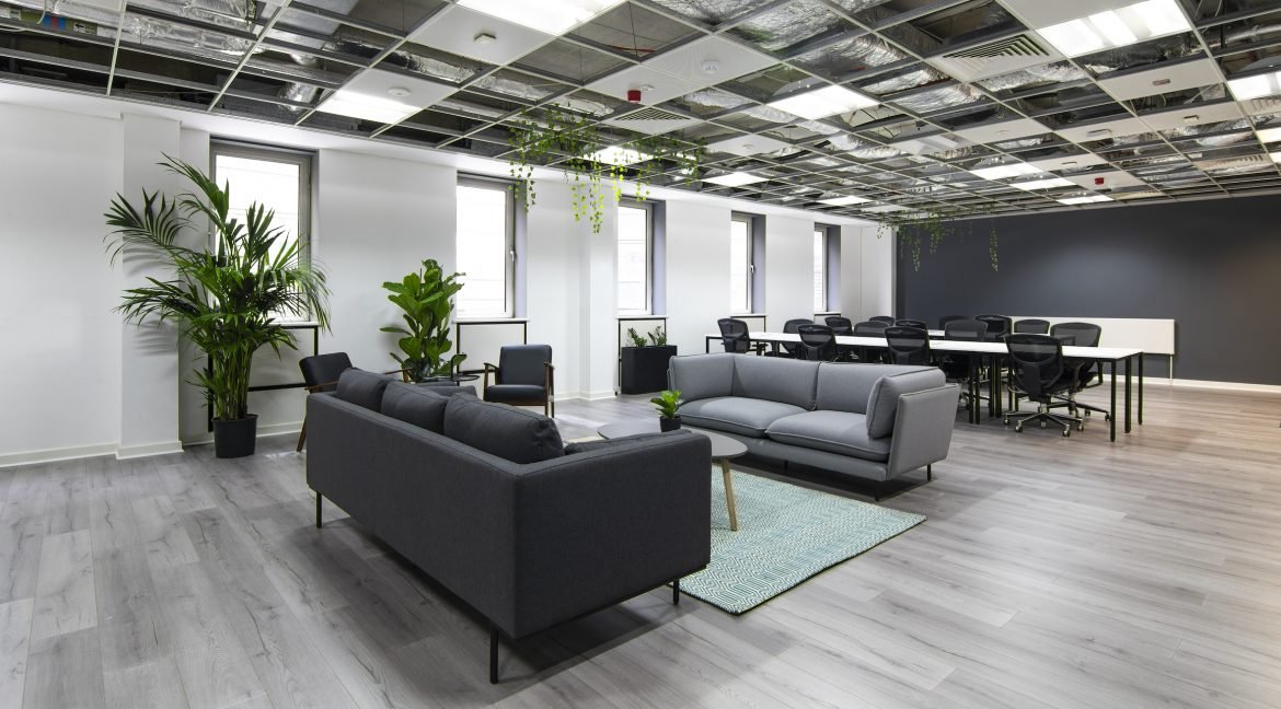 9 Hewett Street open plan office