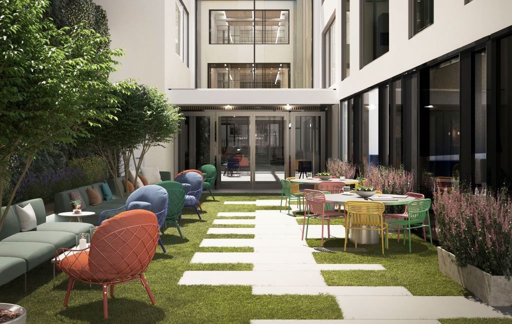 35-41 Folgate Street Courtyard