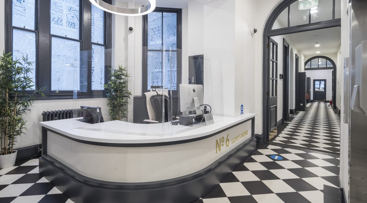 6 Lloyds Avenue Reception