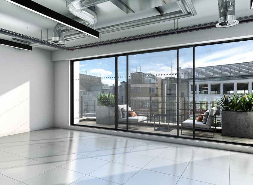 66-67 newman street - better roof terrace