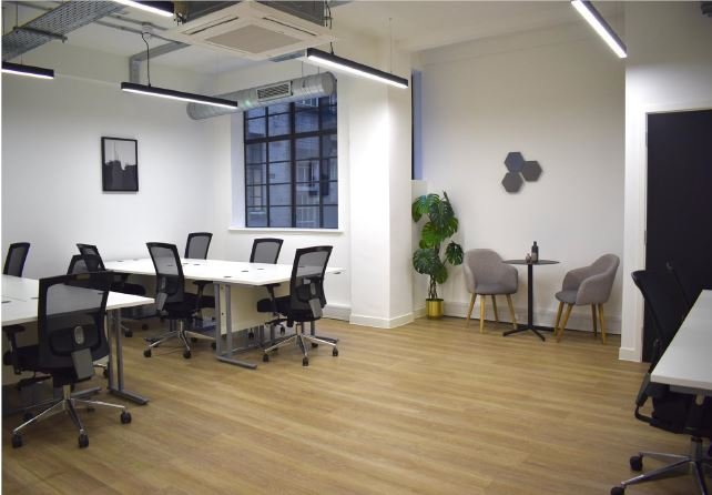 66-67 newman street - open plan office