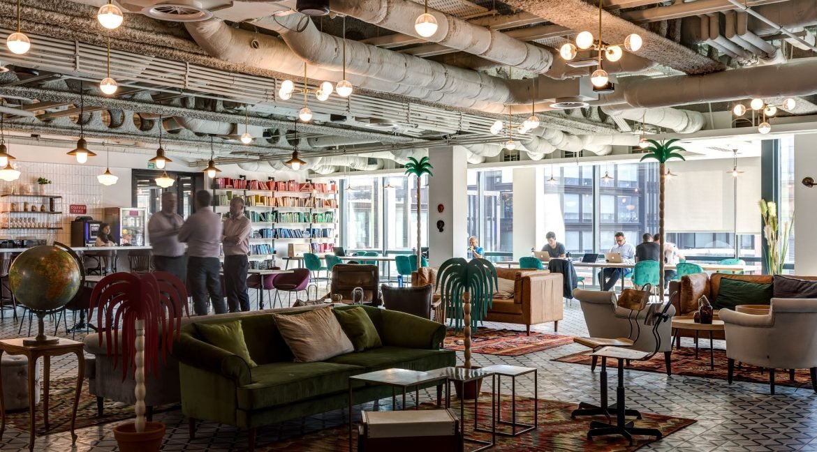 9 Appold Street breakout space