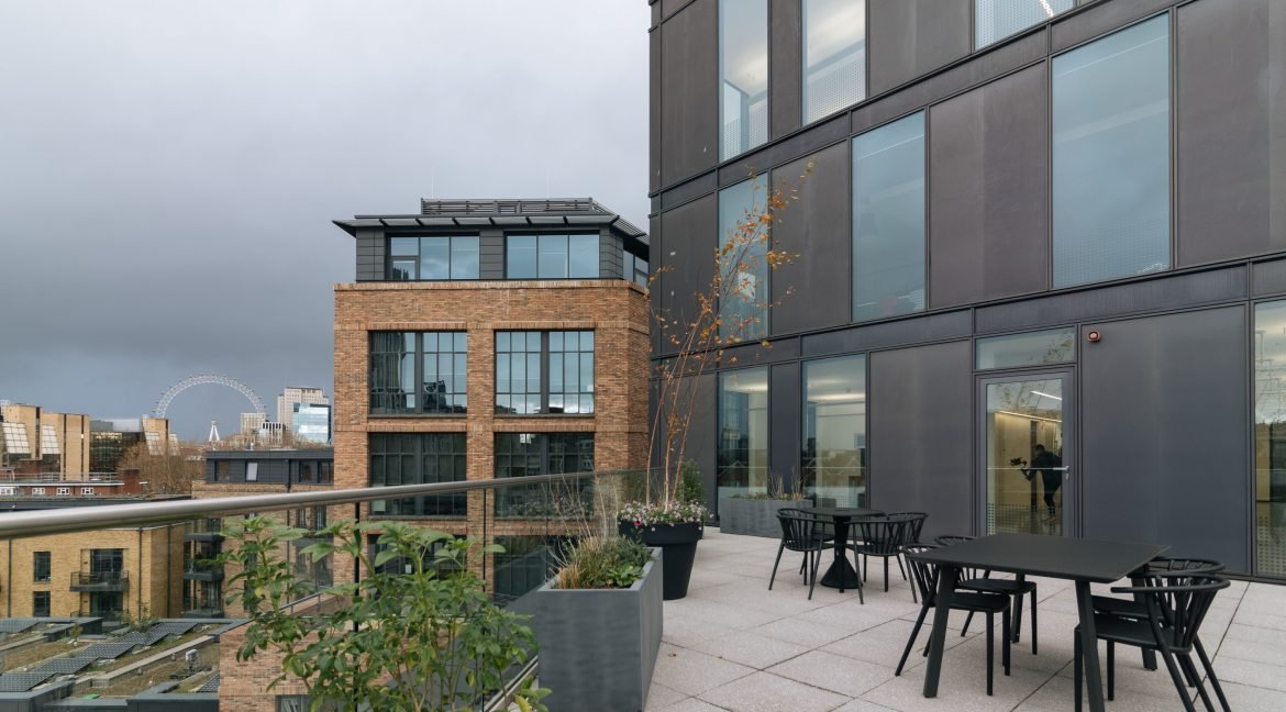 1 Valentine Place roof terrace