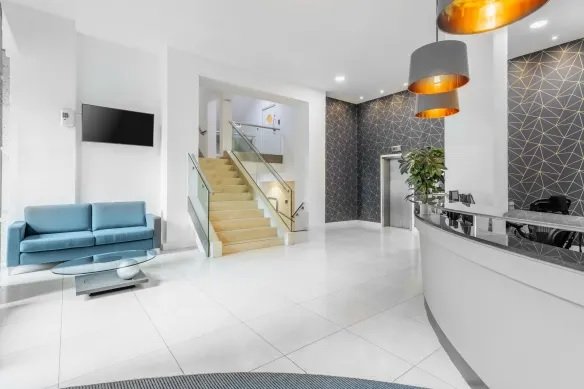 18 Soho Square reception