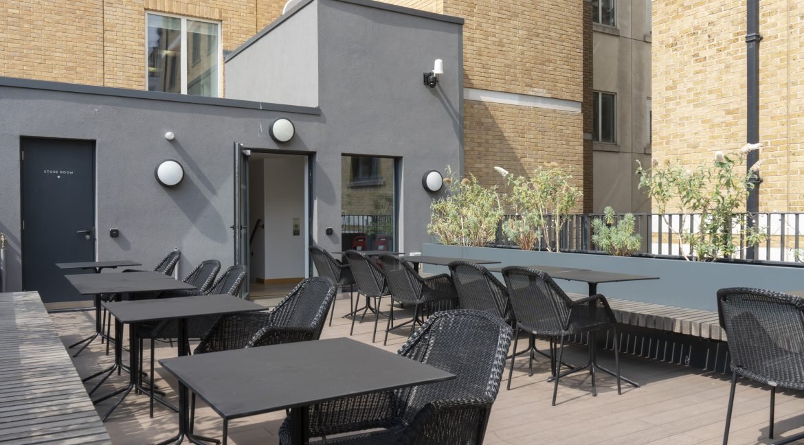 6 Babmaes Street roof terrace
