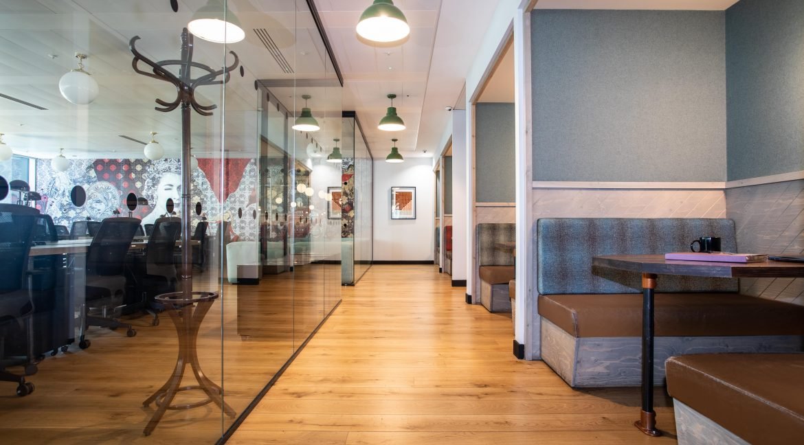 Aldgate Tower booths