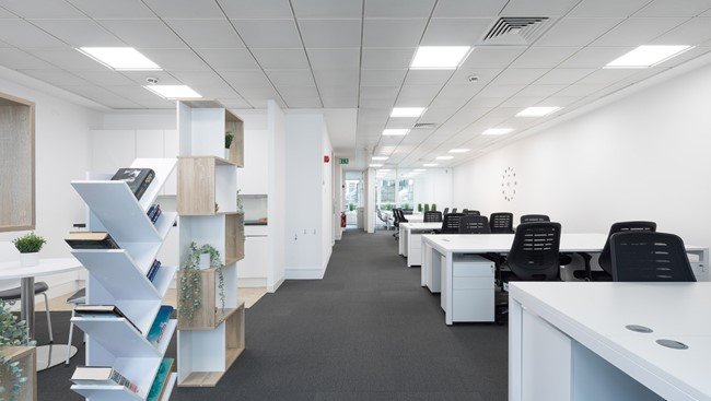 43 London Wall open plan office space