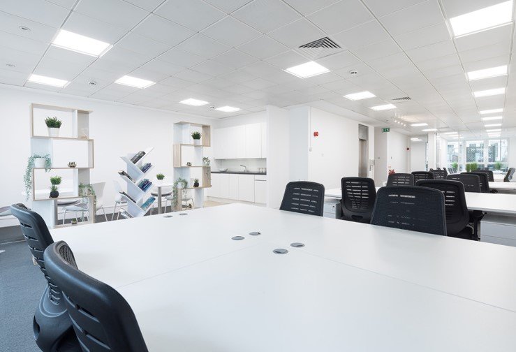 43 London Wall open plan office space2