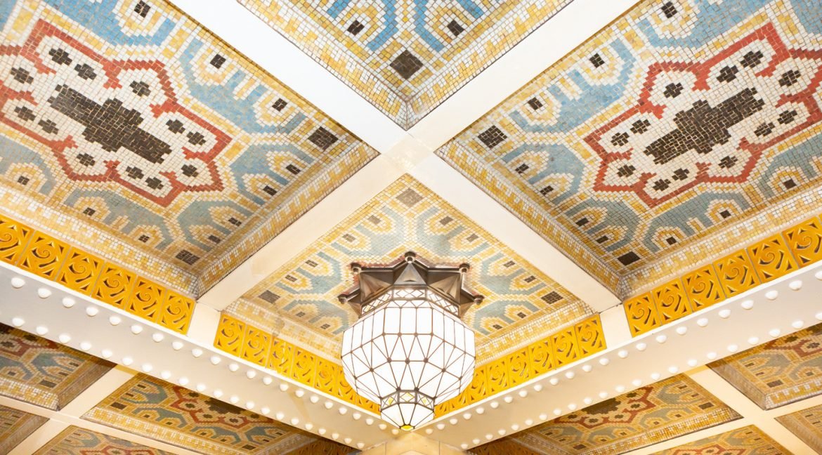 Holland House ceiling