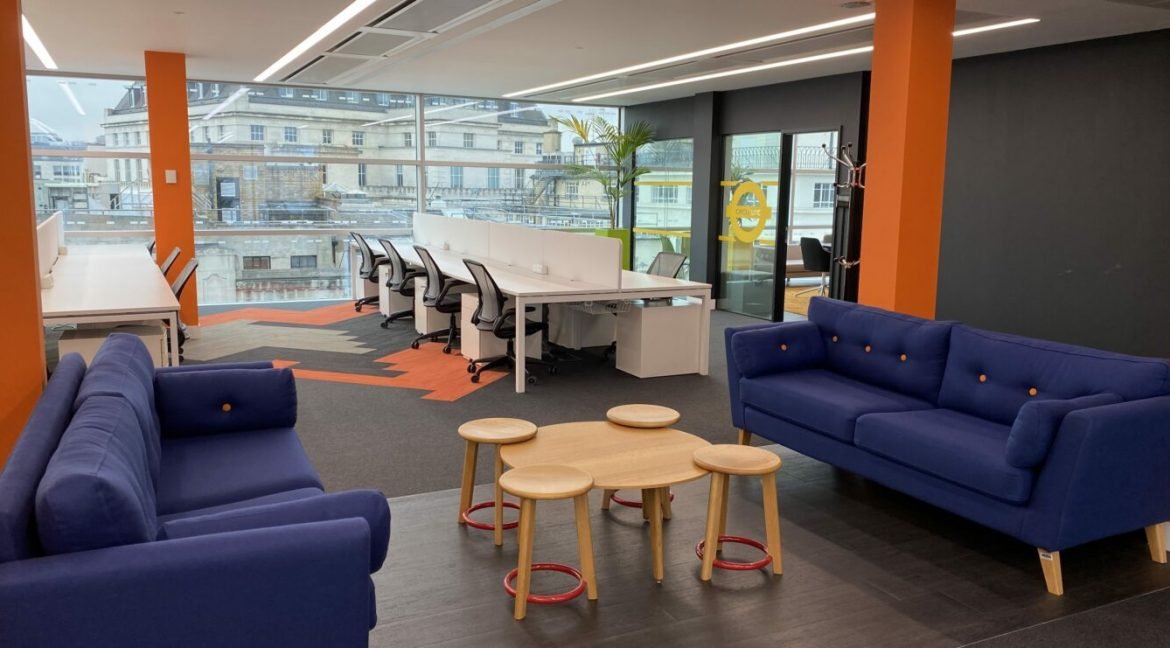 110 High Holborn open plan office space (4)