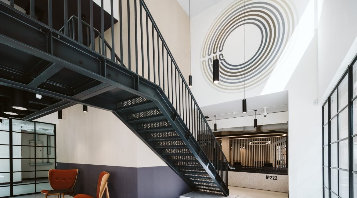 222 Bishopsgate reception area