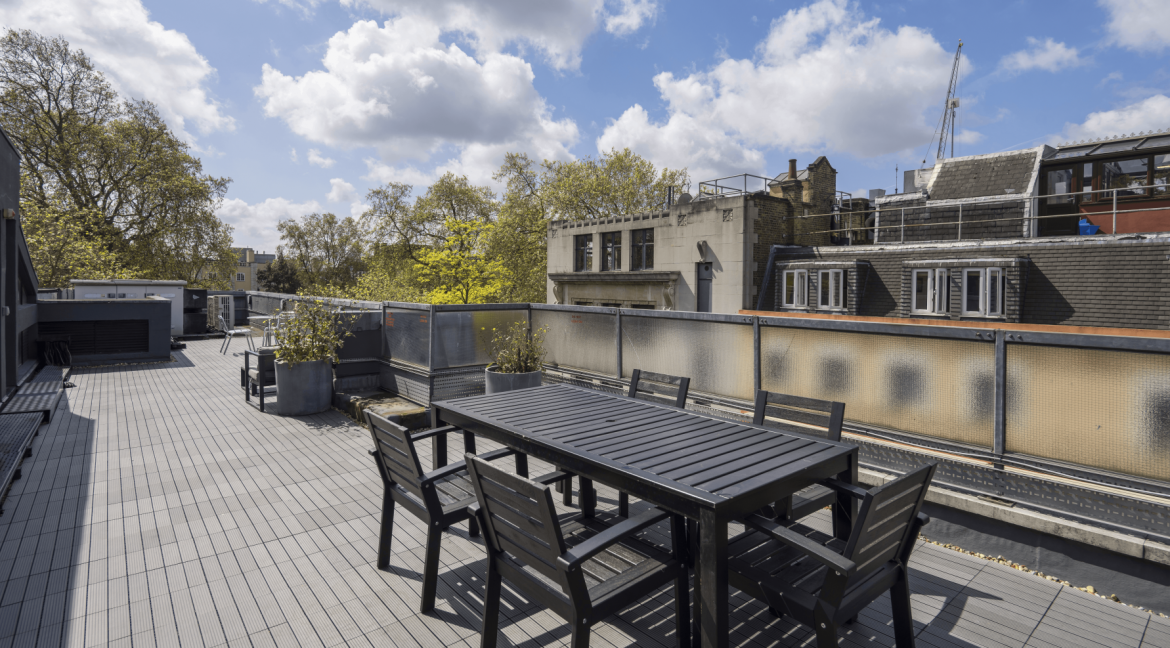 12 Soho Square roof terrace